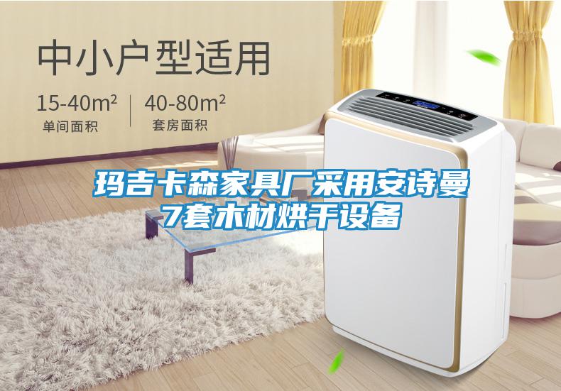 瑪吉卡森家具廠采用安詩曼7套木材烘干設(shè)備