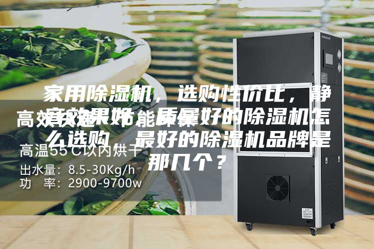 家用除濕機,選購性價比,靜音效果好,質量好的除濕機怎么選購,最好的除濕機品牌是那幾個?