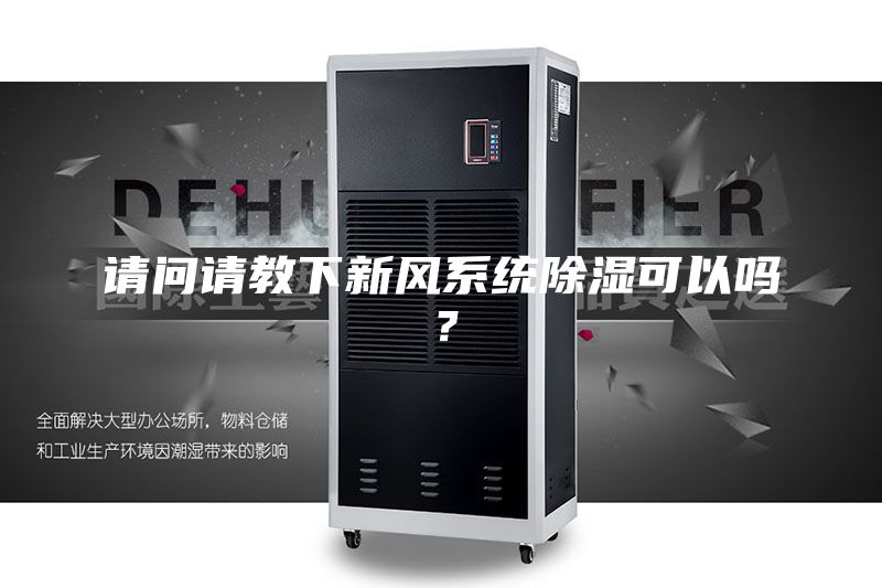 請問請教下新風系統除濕可以嗎？
