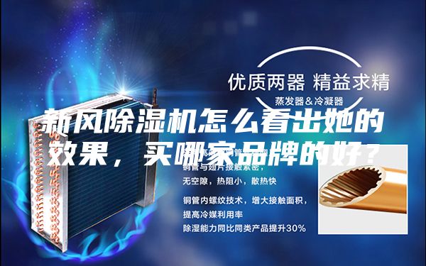 新風(fēng)除濕機怎么看出她的效果,買哪家品牌的好?