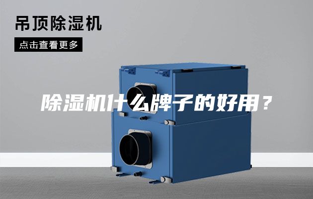 除濕機什么牌子的好用?