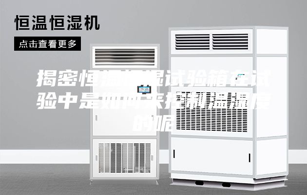 揭密恒溫恒濕試驗(yàn)箱在試驗(yàn)中是如何來(lái)控制溫濕度的呢