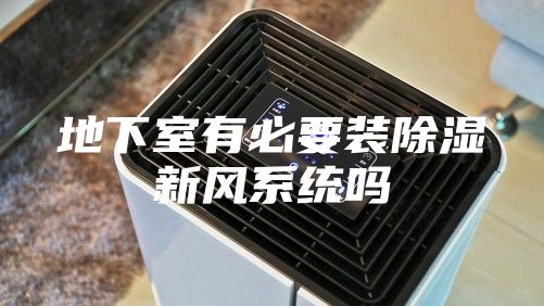 地下室有必要裝除濕新風(fēng)系統(tǒng)嗎