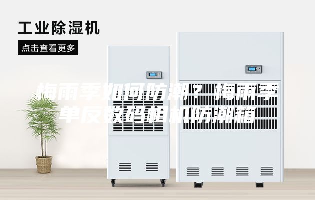 梅雨季如何防潮？梅雨季單反數碼相機防潮箱