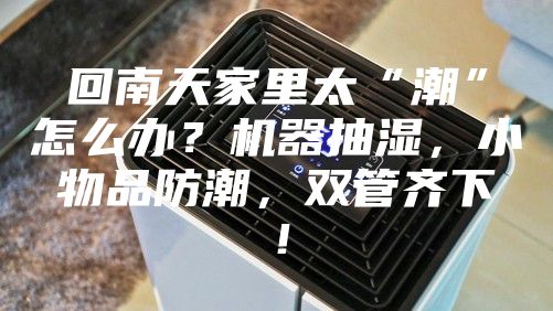 回南天家里太“潮”怎么辦？機器抽濕，小物品防潮，雙管齊下！