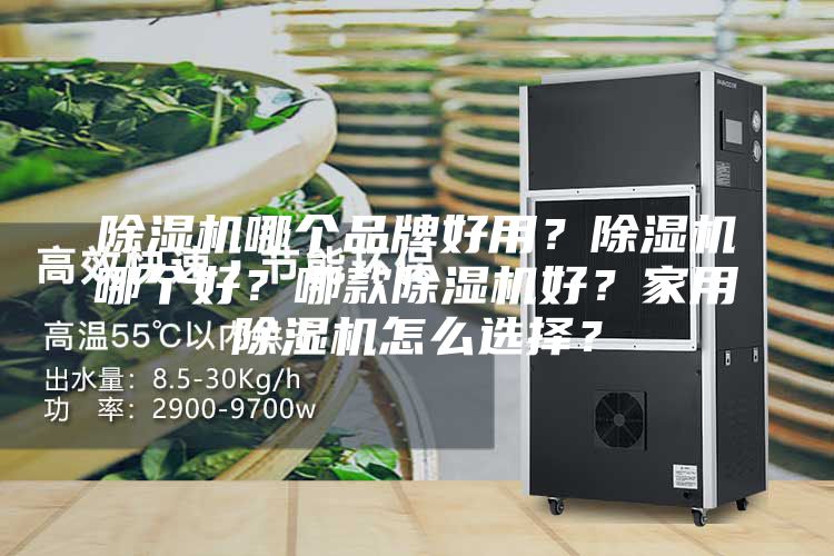 除濕機哪個品牌好用？除濕機哪個好？哪款除濕機好？家用除濕機怎么選擇？