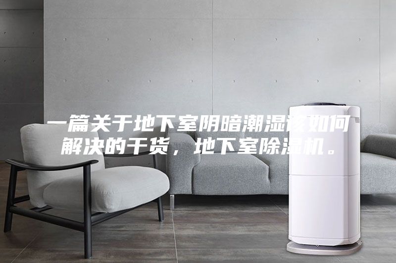 一篇關于地下室陰暗潮濕該如何解決的干貨，地下室除濕機。